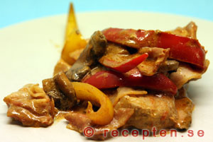 flaeskfileepannapaprikabacon